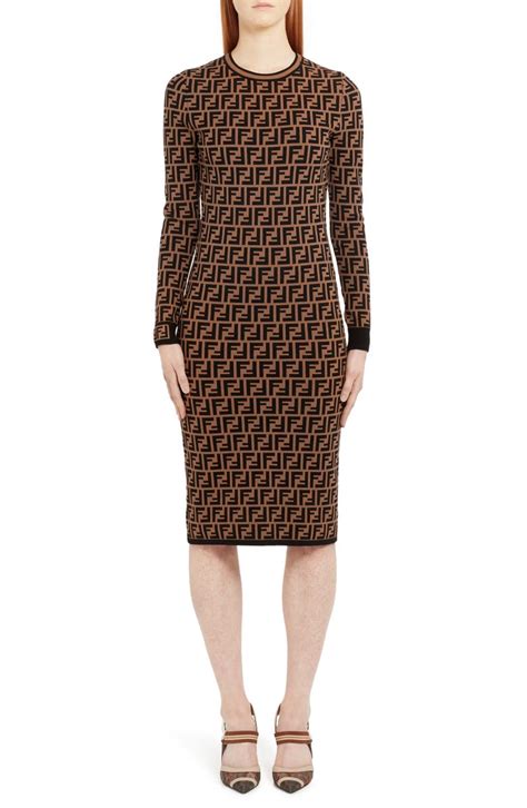 fendi inspired sweater dress